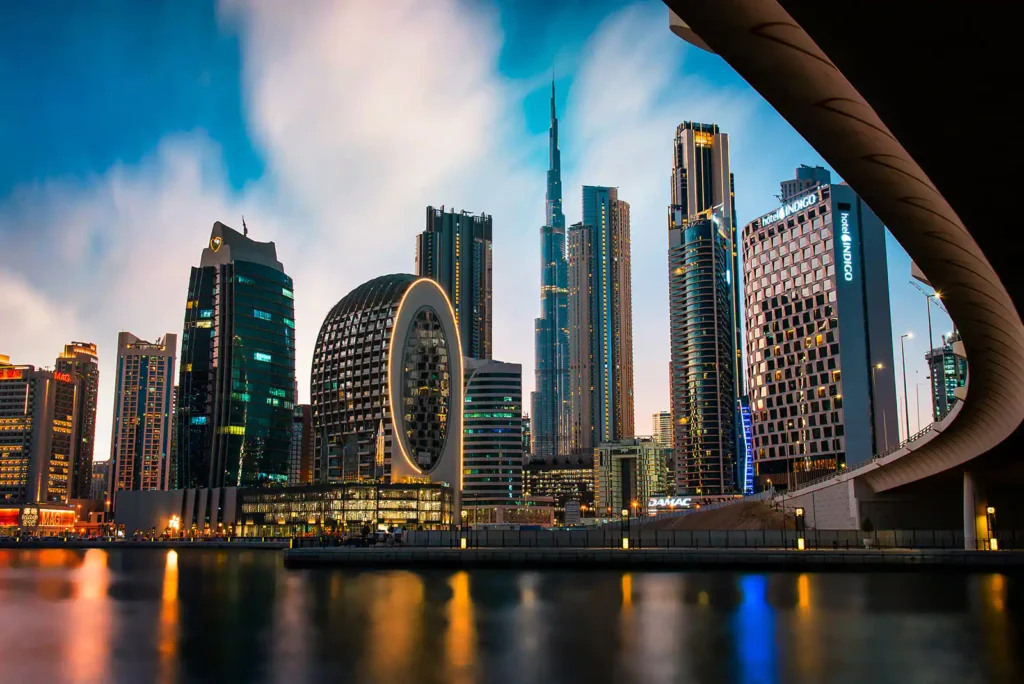 Vue du quartier Business Bay