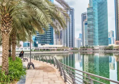 Jumeirah lake towers Quartier JLT à Dubaï