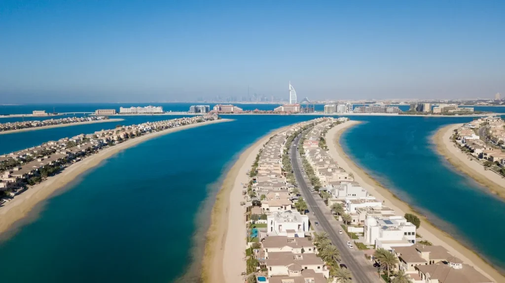 Création de la Palm Jumeirah