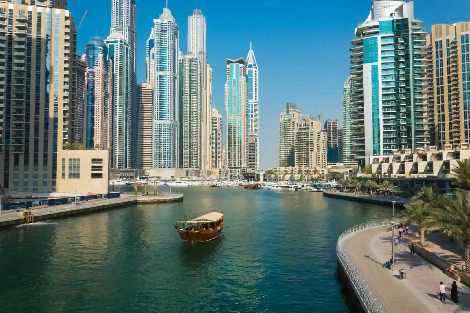 Dubaï marina buildings