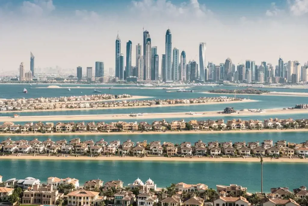 Les villas de Palm Jumeirah