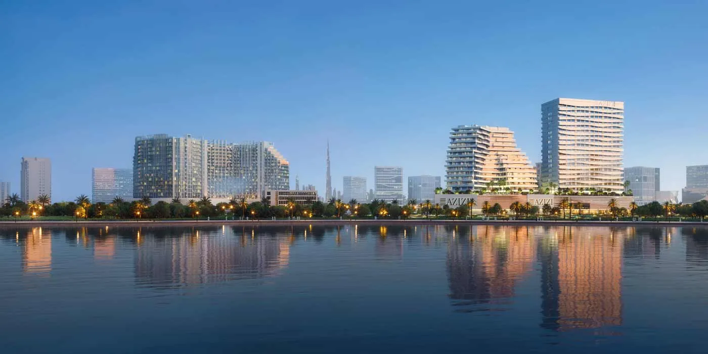 Azizi developments projet vue exterieur