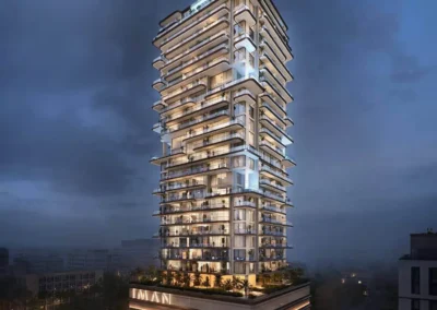 IMAN Developers One Park Square Elevation