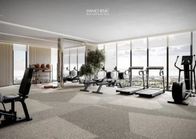 IMAN Developers One Park Square Salle de sport Gym