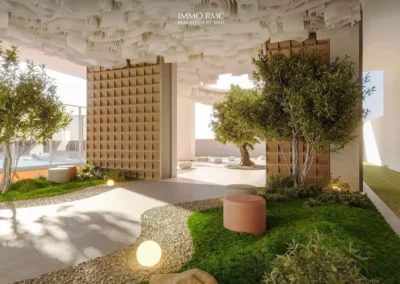 IMAN Developers One Park Square Amenities outdoors