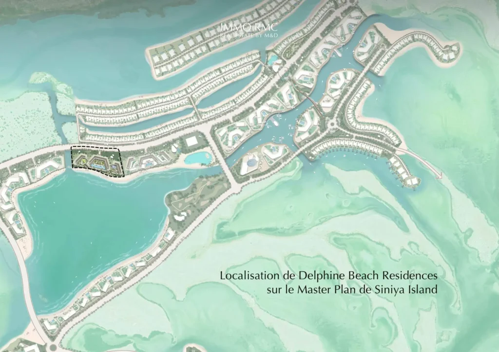 Delphine Beach Residences, Siniya Island par SOBHA