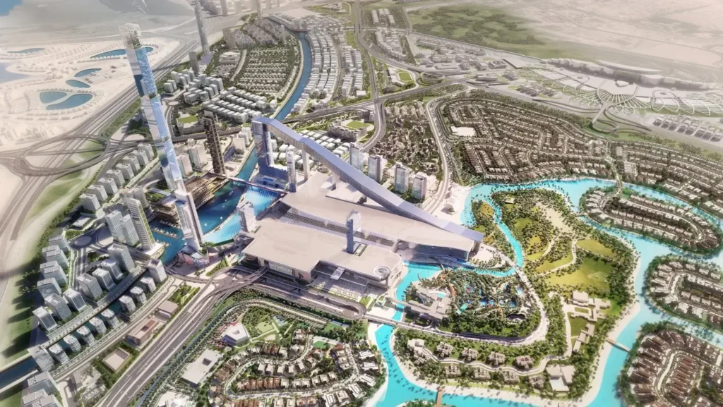 Vue du quartier Meydan Horizon