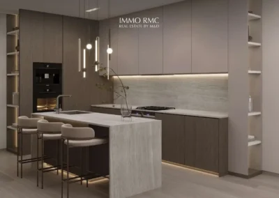 Gharbi II by RABDAN - Kitchen counter