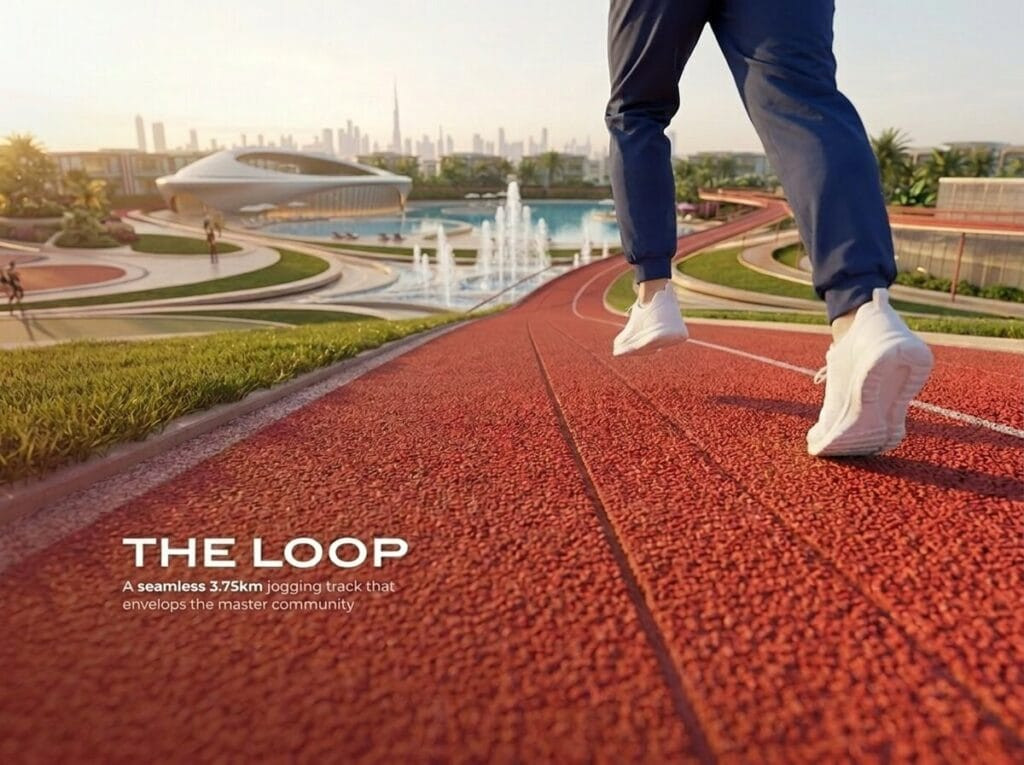 Piste de jogging The Loop de Greenz by Danube