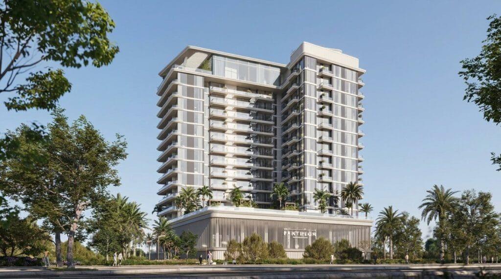 Omya Residences par Pantheon à Wasl Gate, Dubaï