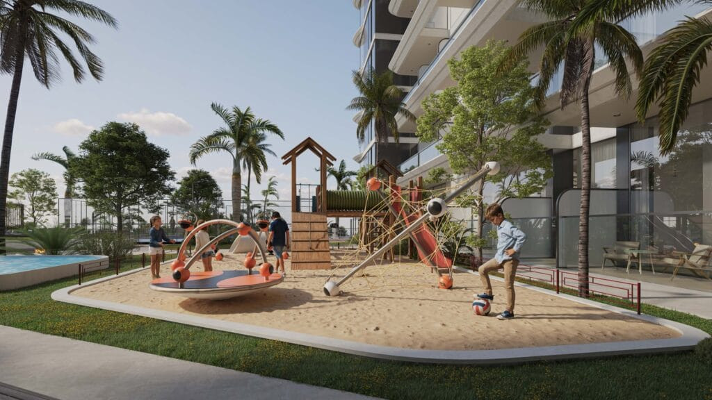 Omya Residences par Pantheon à Wasl Gate, Dubaï