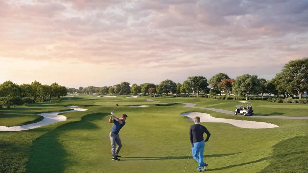 Le parcours de golf de Sobha City Abu Dhabi