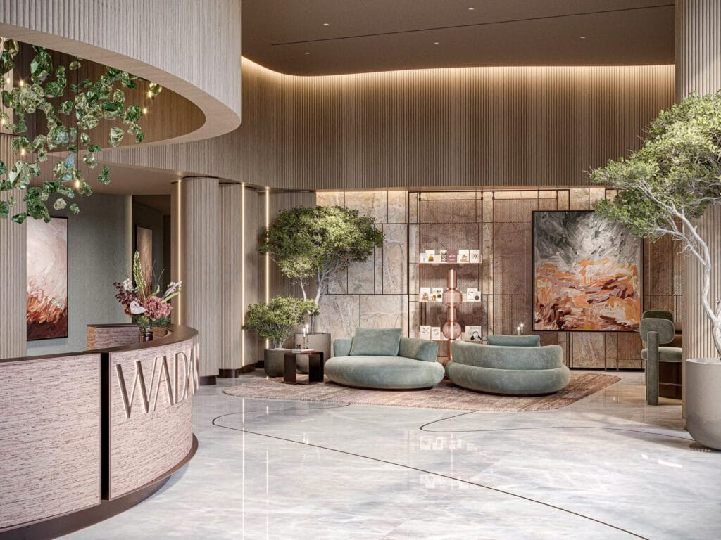 Espace de coworking et lounge intérieur de Weston by Wadan