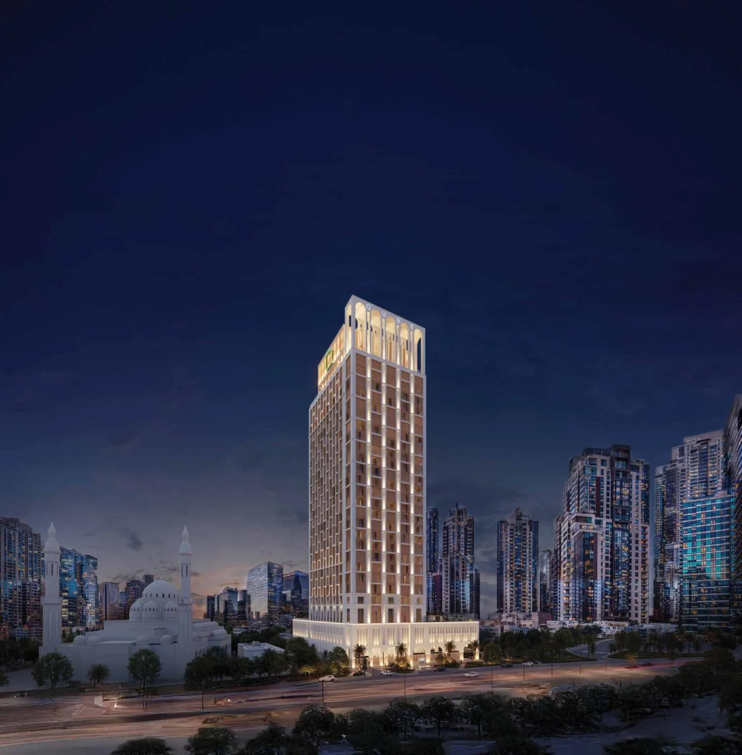Réalisation immobilière de QUBE Development