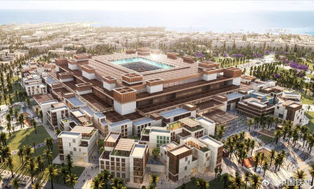 Le front de mer de Jeddah et le projet Jeddah Central, mer Rouge