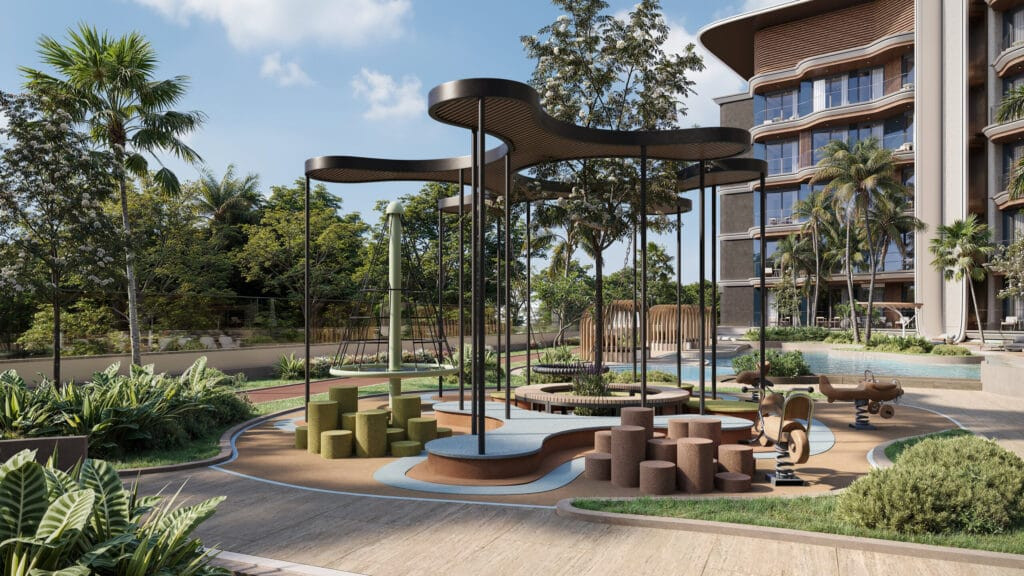 Aire de jeux pour enfants de Mirari Lagoon