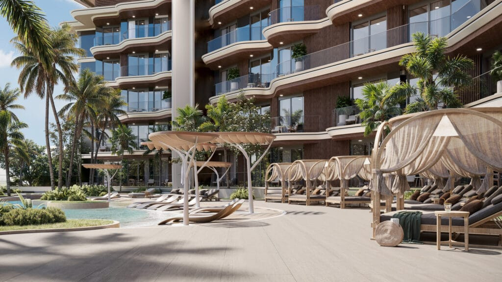 Cabanas au bord du lagon de Mirari Lagoon