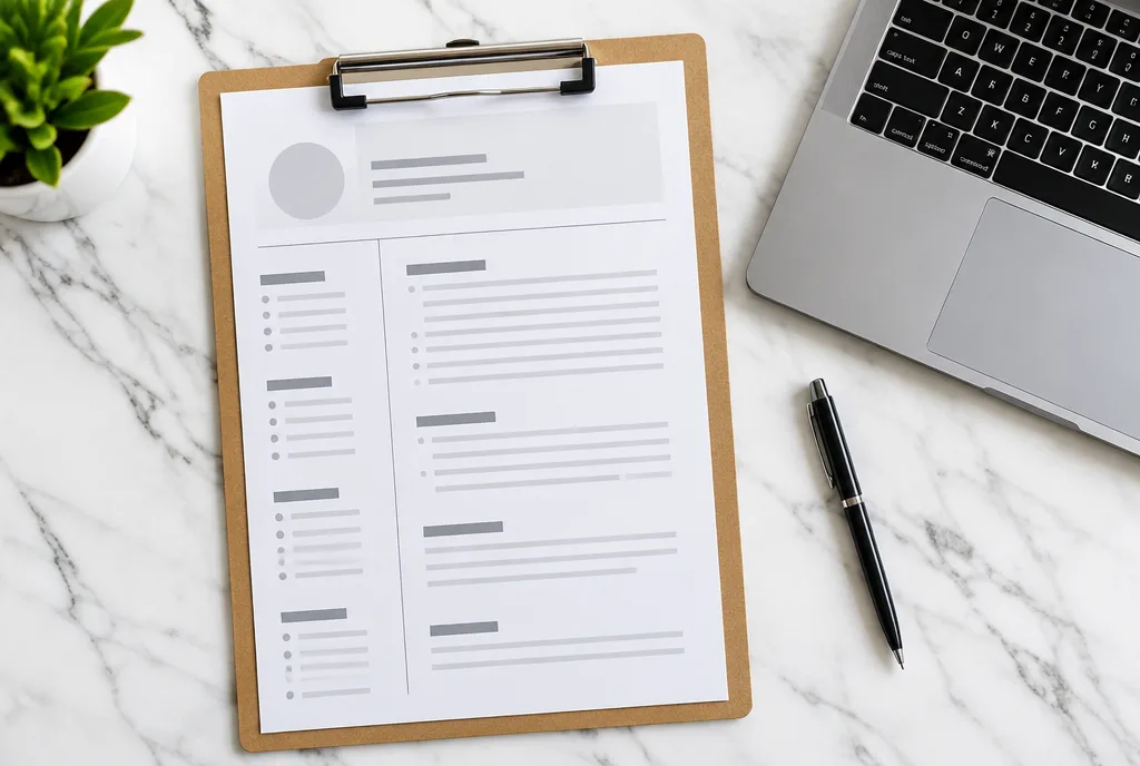 cv "resume" et ordinateur