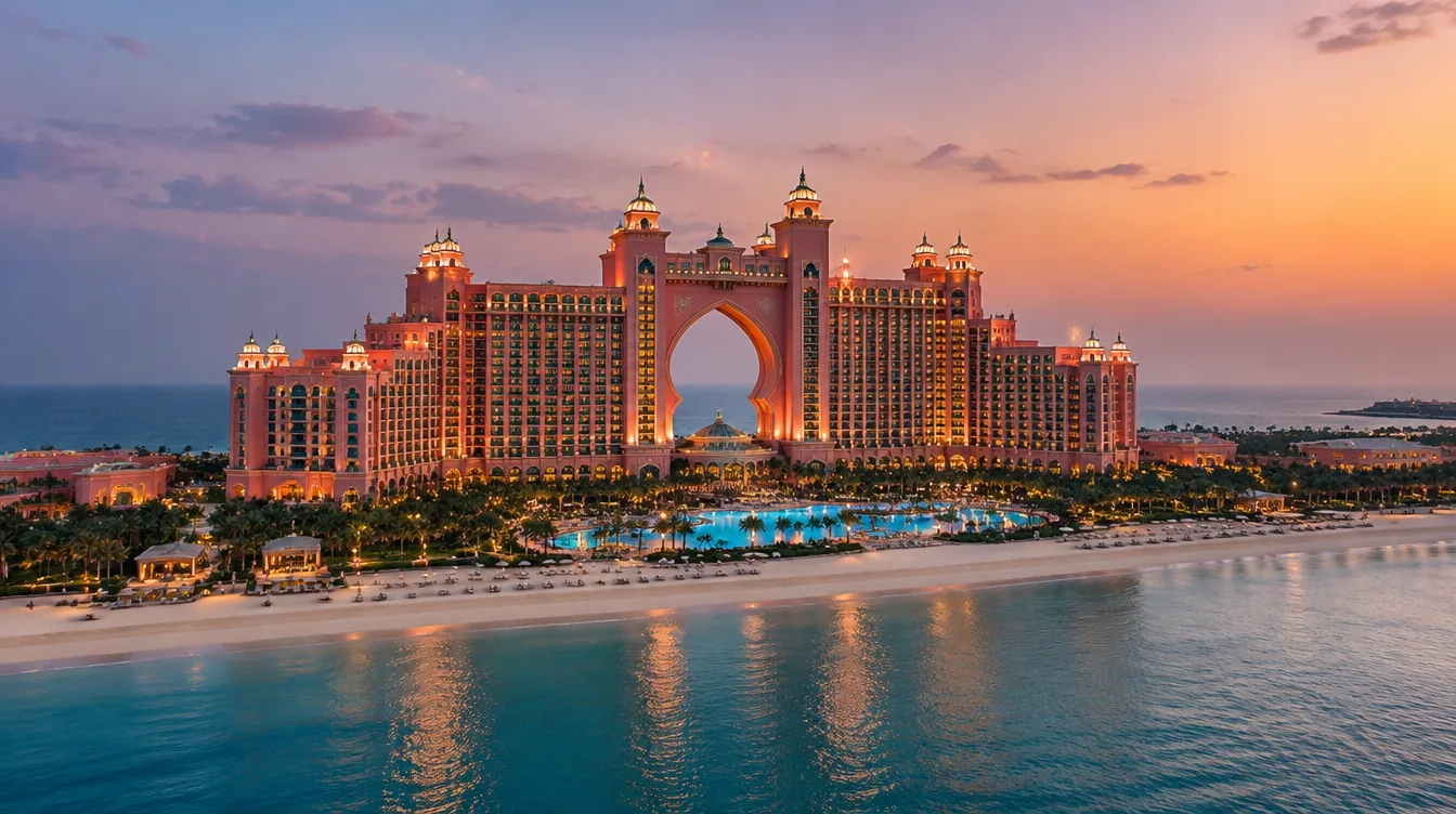 L'hôtel Atlantis à Palm Jumeirah Dubaï