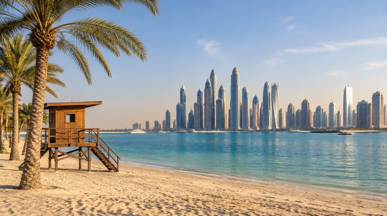 plage de Dubai
