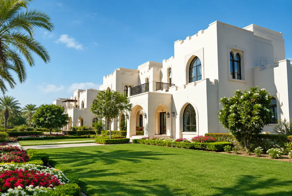 Grande maison sécurisé avec jardin à al Furjan